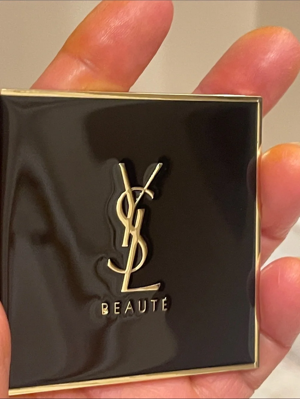 Yves Saint Laurent Red Cosmetics Bag with Matching Lipstick Set And Fragrance